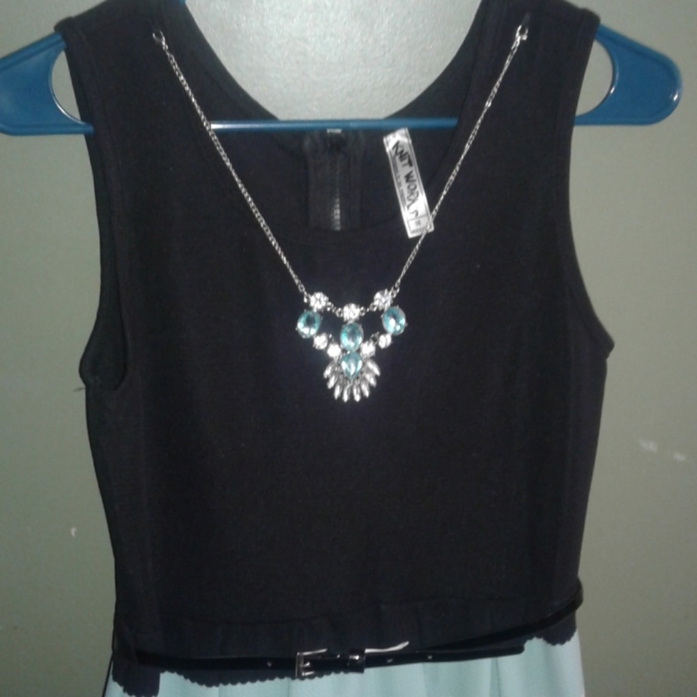 Dress worn once most of clothes are new